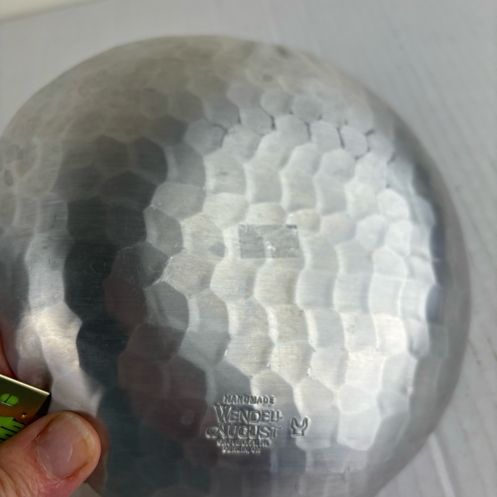 Wendel August Forge Heart-Shaped aluminum trinket dish with Engraving-LOVE - Picture 9 of 12